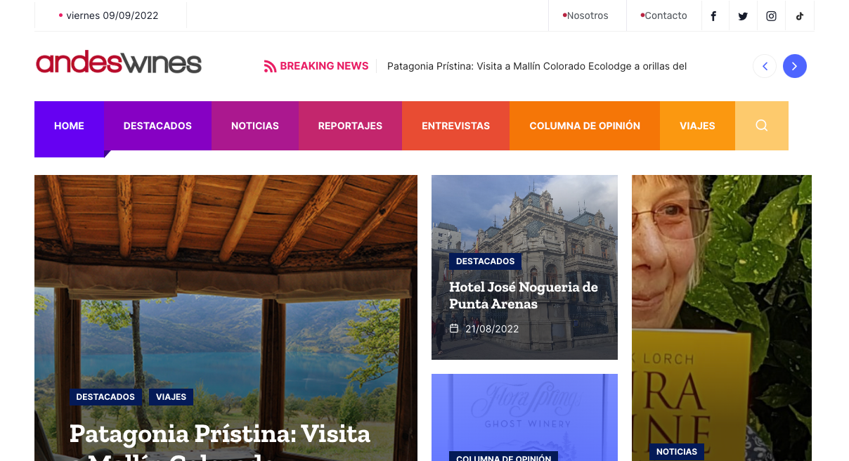 Andeswines.com