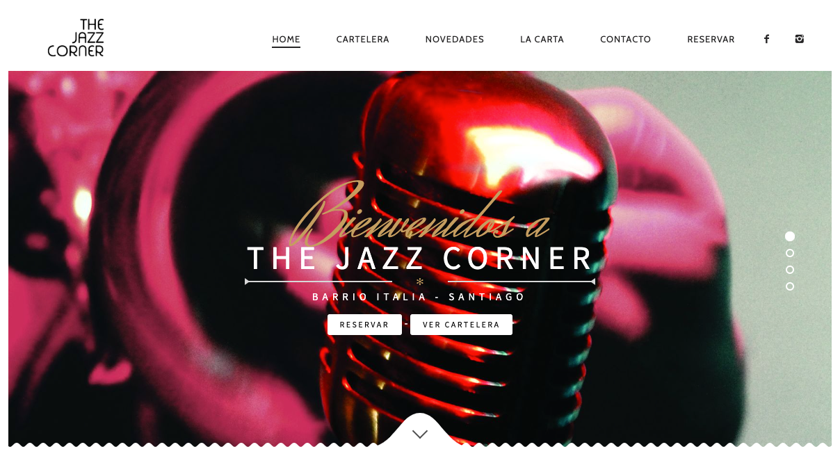 The Jazz Corner Jazz Club Agencia Digital Estilo Diseño de