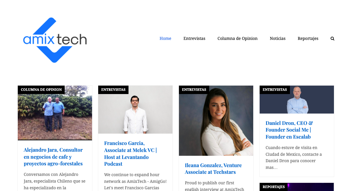 AmixGo - Portal de Noticias